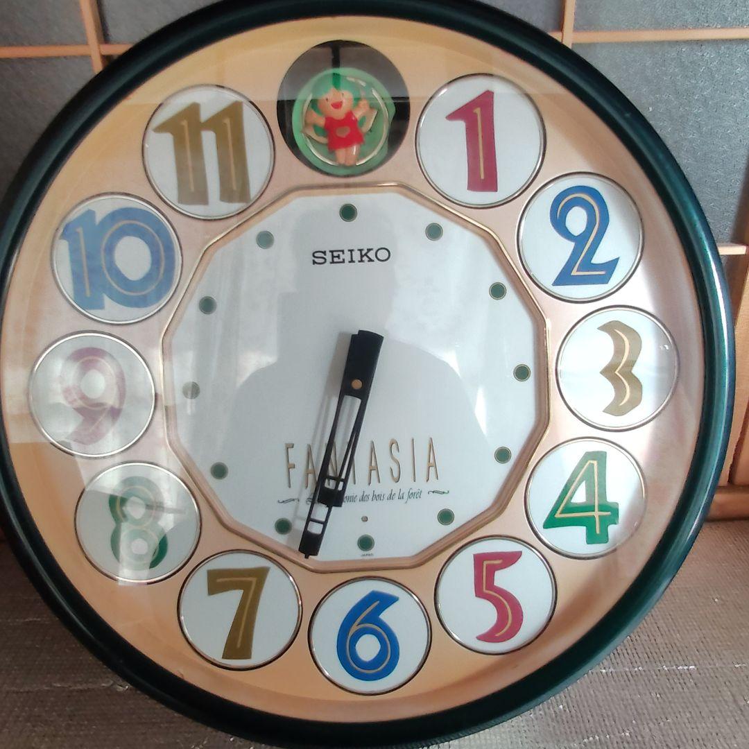 希少　SEIKO セイコー ファンタジア からくり時計 RE540M 動作確