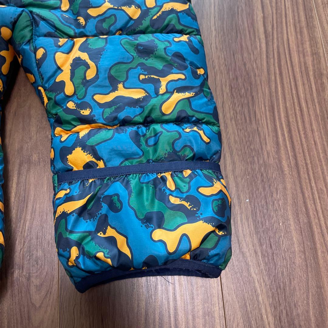 BURTON 迷彩柄 フード付きスキーウェア 12M