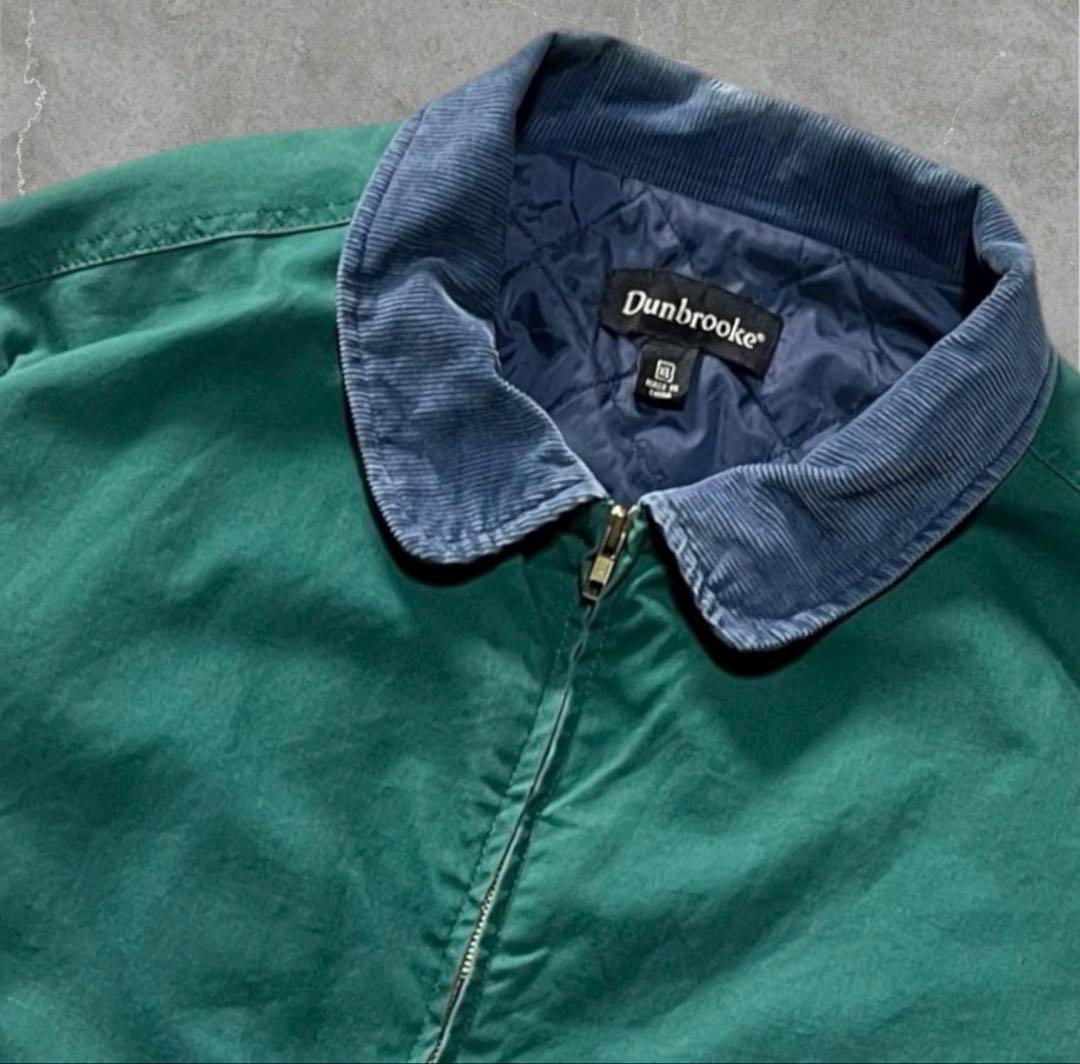 Dunbrooke⭐︎ワークジャケット　襟コーデュロイ　ダック地　ダンブルック