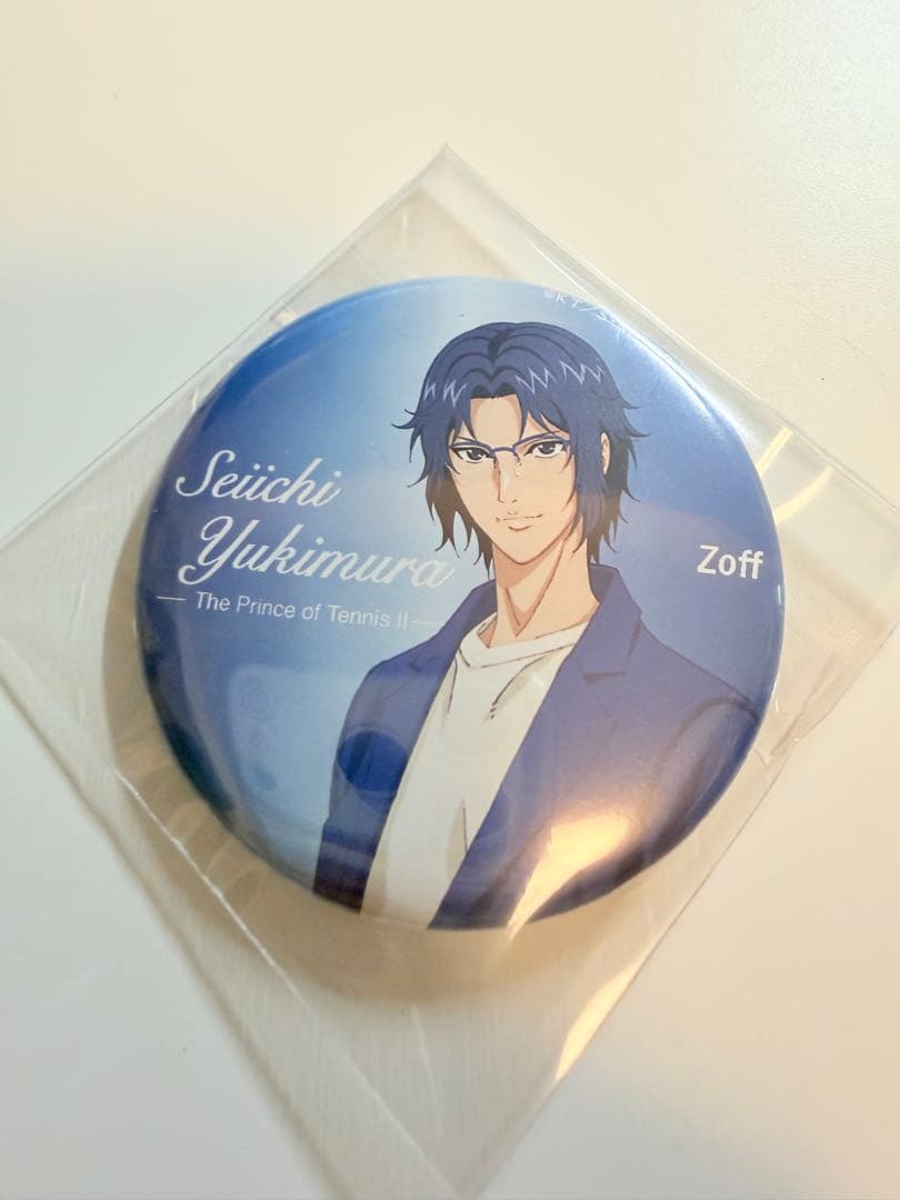 新テニスの王子様　Zoff コラボ 缶バッジ 幸村精市
