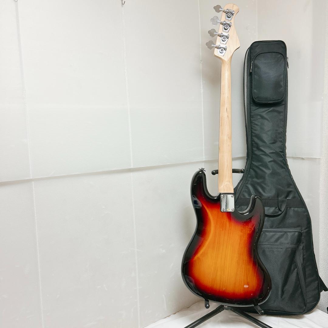 美品 Bacchus バッカス JAZZ BASS ジャズベース 左 レフティー