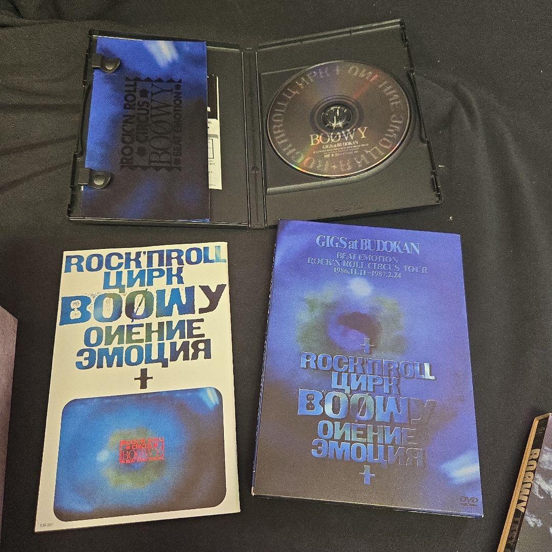 BOØWY DVDセット ライブ・シングル集