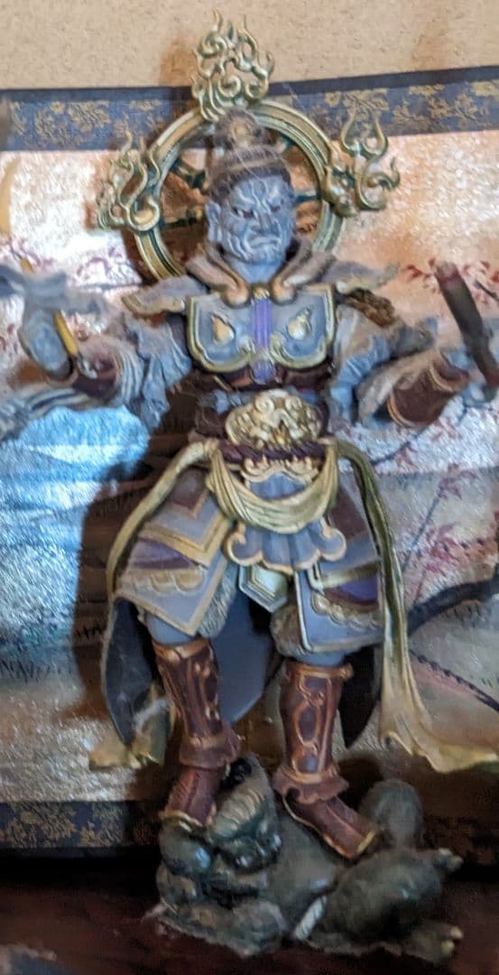 タケヤ師可動仏像・持国天、増長天、広目天、多聞天四天王像フィギュア 4体セット