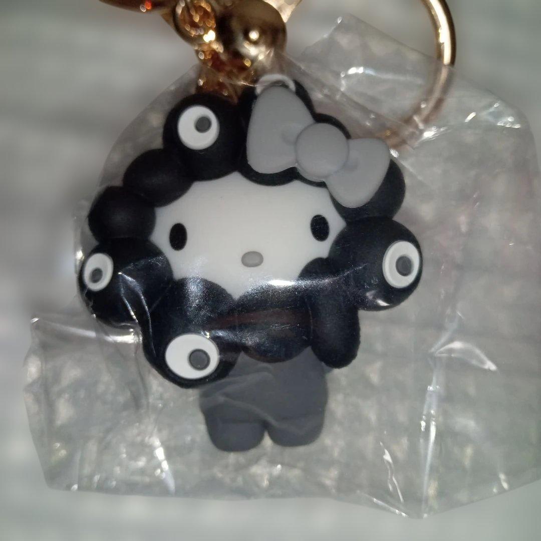 A*i様 関西万博会場限定　キティ　黒ミャクミャクなりきりキーホルダー　ノーマル