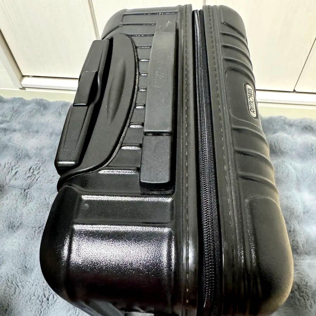 RIMOWAリモワ サルサ機内持込み マットブラック2輪TSAロック 美品 黒