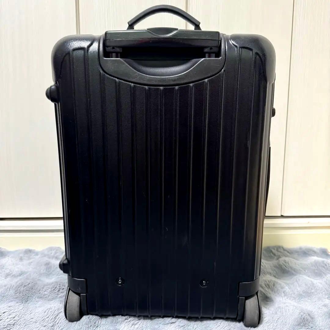 RIMOWAリモワ サルサ機内持込み マットブラック2輪TSAロック 美品 黒