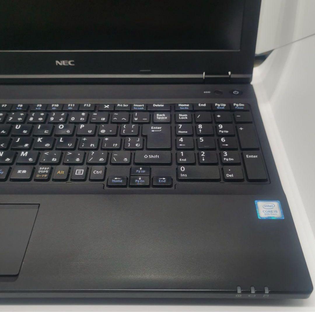 【美品】NEC-VKM17ノートパソコン/ノートPC高速SSD換装office付
