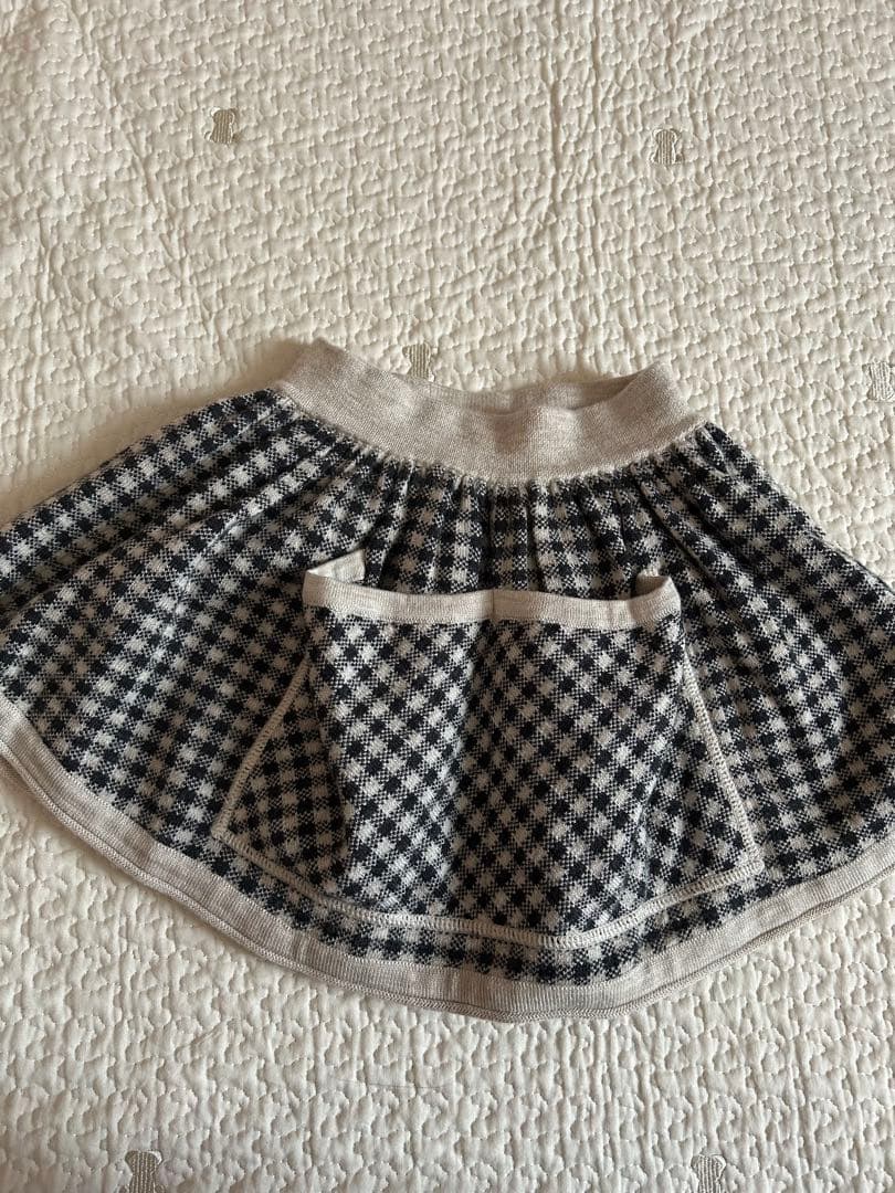 SOOR PLOOM ポケット付きフレアスカート 6y