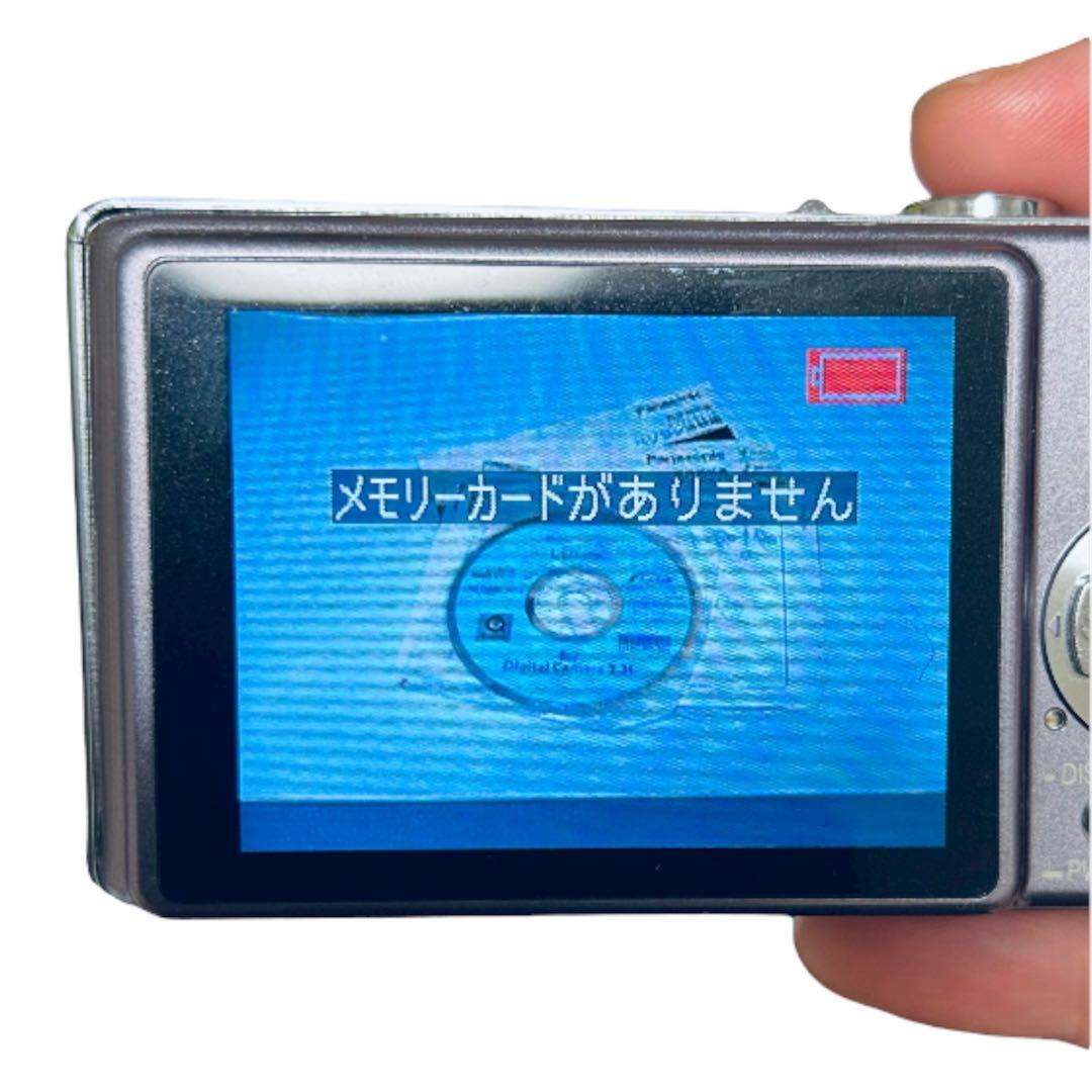 Panasonic DMC-FX9 グレーLEICAレンズ デジカメ 動作確認済