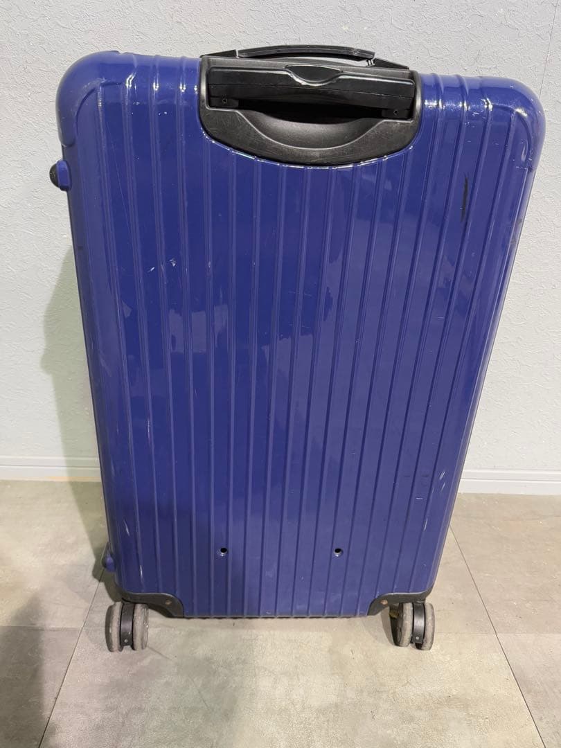 RIMOWA リモワ SALSA 63L 4輪 M ブルーグロス 青色