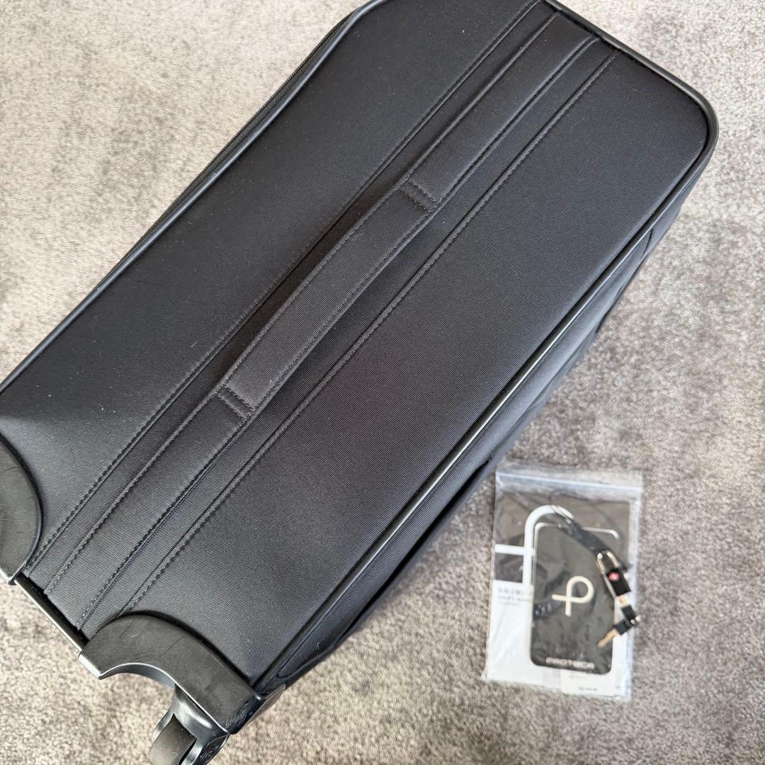 【取説付】プロテカ マックスパスソフトキャリーケース ブラック40L 機内持込可