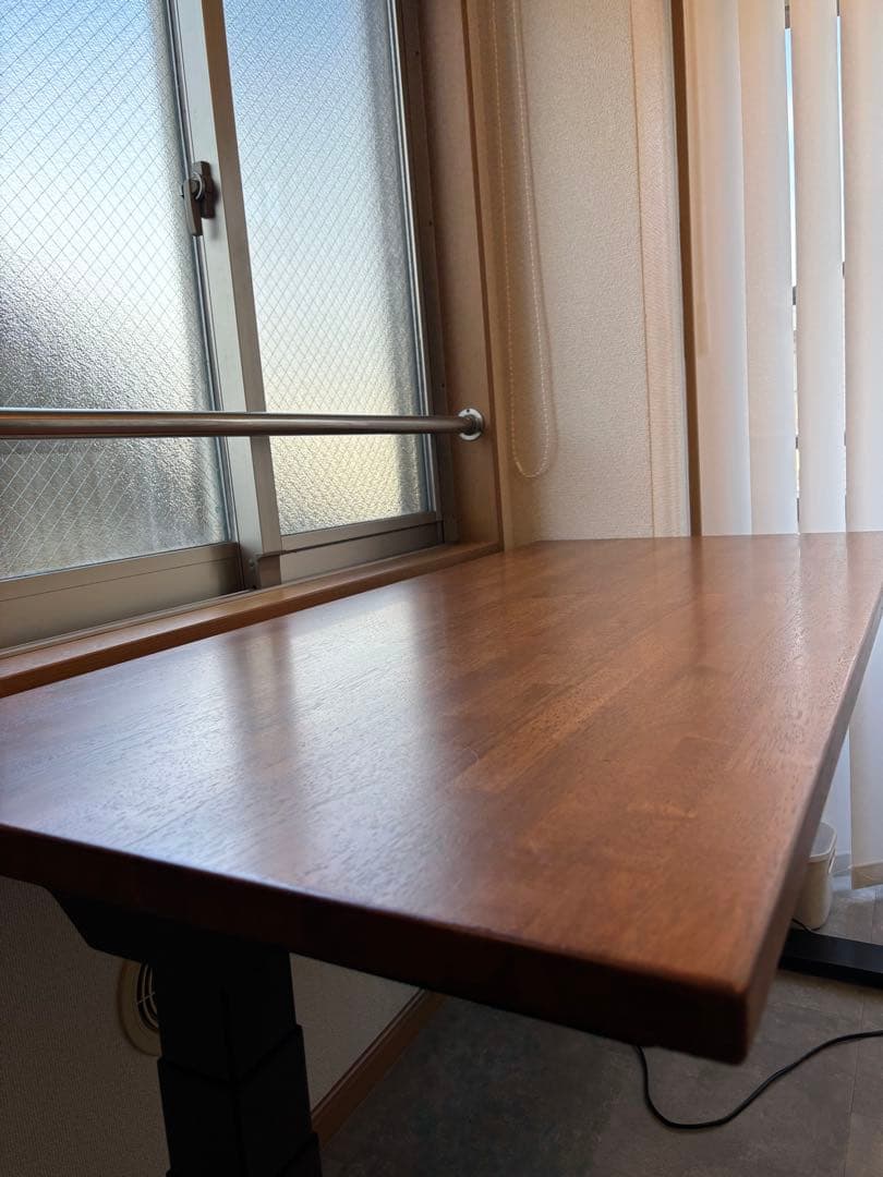 テムス　FLEXISPOT E7B + KANADEMONO天板