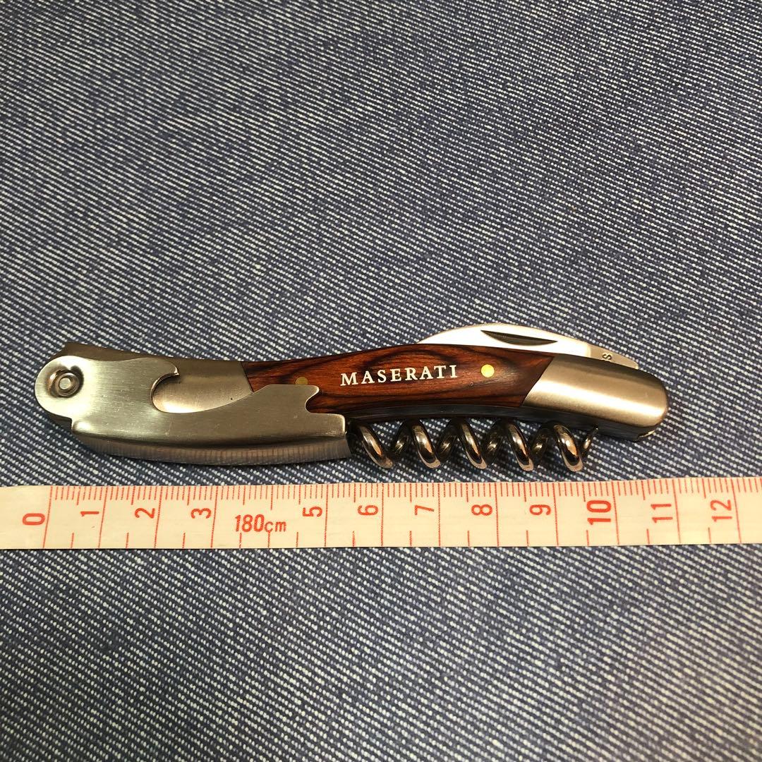【本日限定非売品未使用MASERATIワインオープナー・ストッパー・ピンズセット