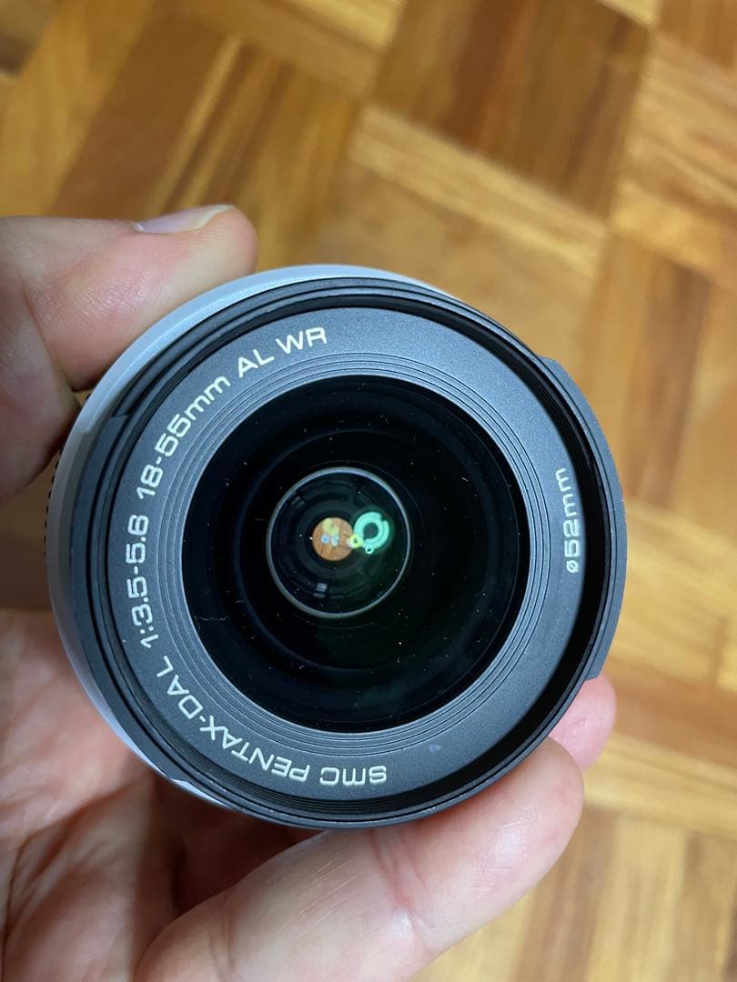 PENTAX 18-55mm ズームレンズ AL WR 白色