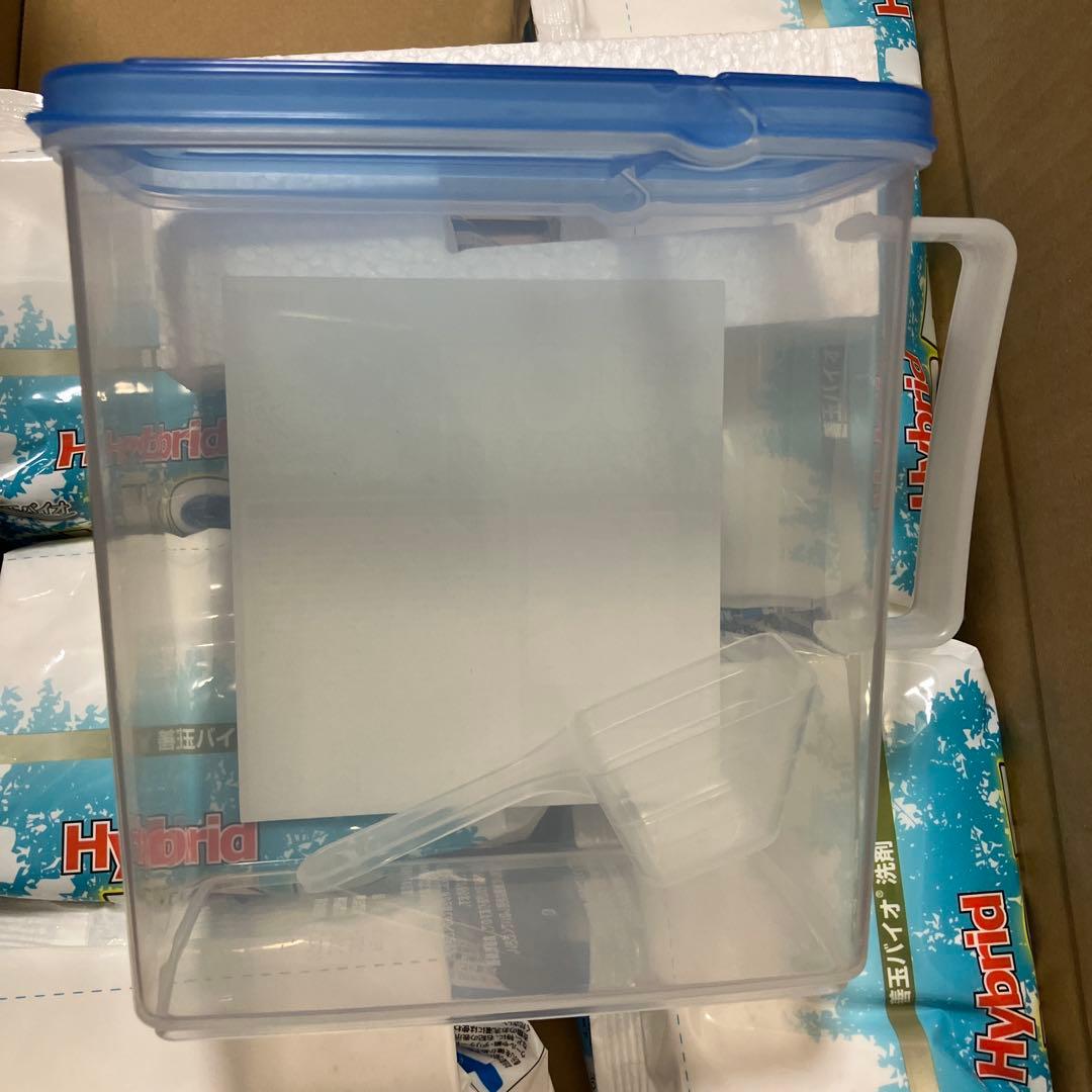 善玉バイオ洗剤 ハイブリッド 浄 1.3kg 6 袋セット・詰替容器