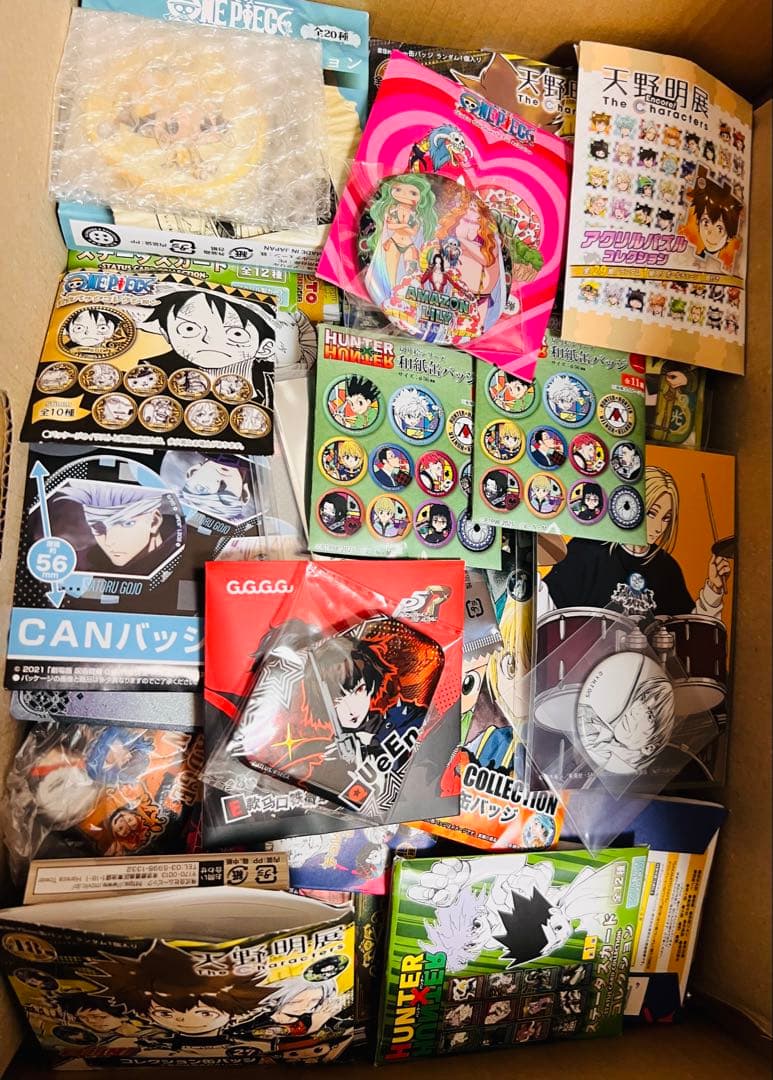 one piece ナルト 家庭教師ジャンプ　アニメキャラグッズ大量　まとめ売り