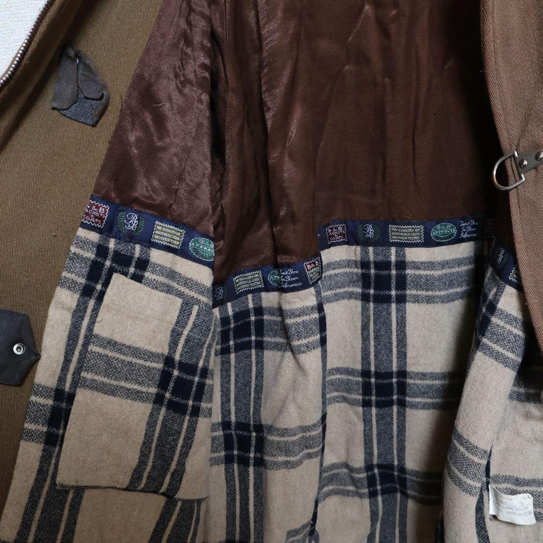 【襟レザー】ウール地　ファイヤーマンジャケット