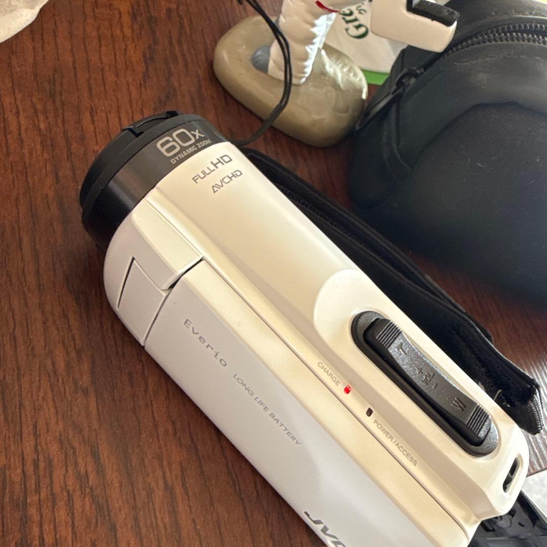 JVC Everio ビデオカメラ フルHD 60倍ズーム