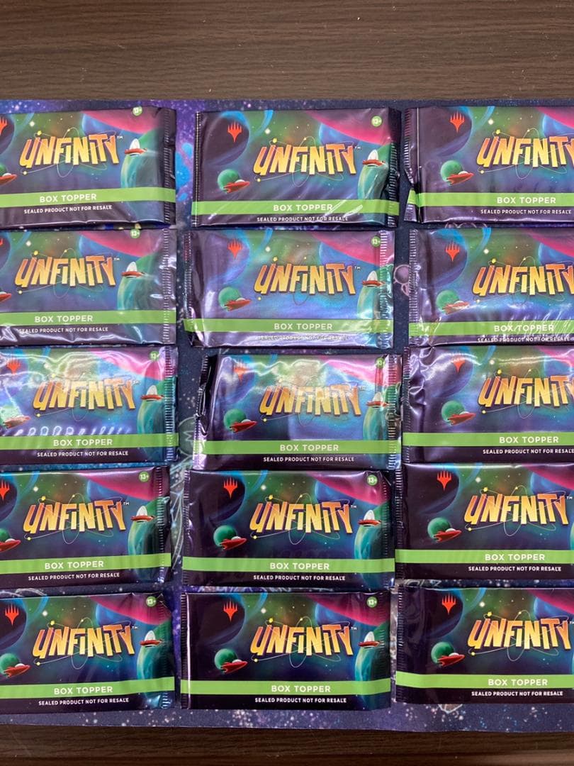 MTG Unfinity 英語版 コレクター ボックストッパー 15パック