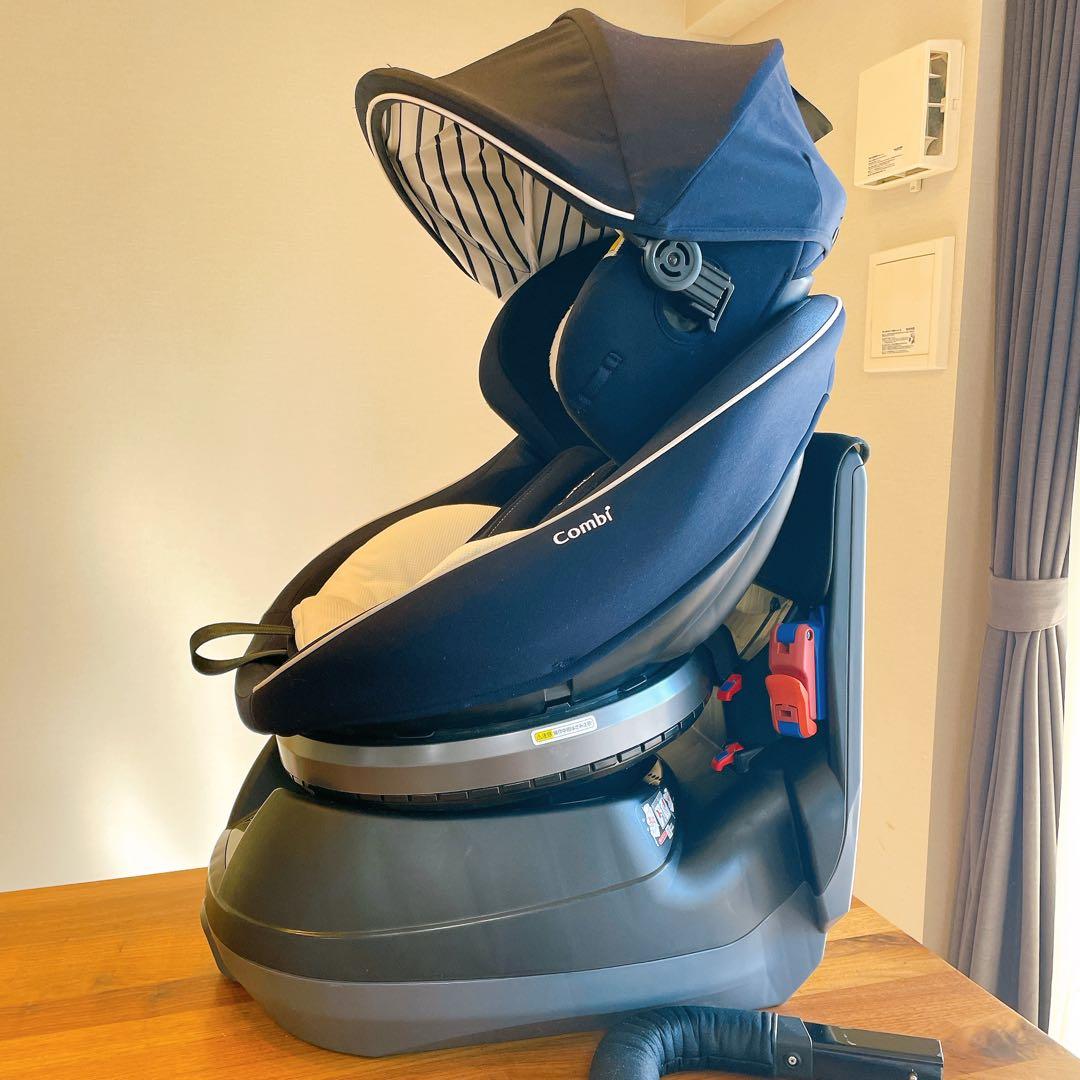 【全て揃ってます】コンビ　チャイルドシート　クルムーヴスマート　シートベルト固定