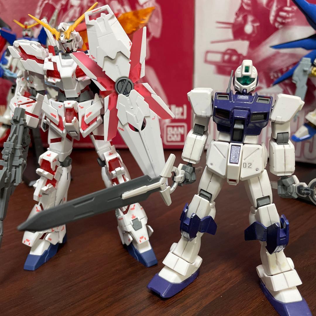 1/144 HG ガンプラ 9体 完成品 ジャンク（＋ゲルググ追加しました）