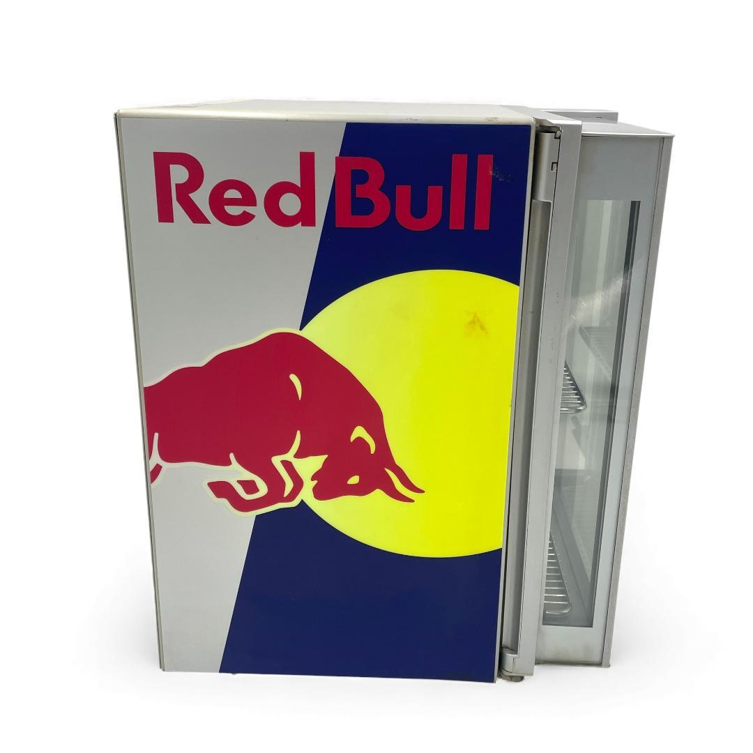 【非売品】稼働品 Red Bull 小型冷蔵庫 ガラス扉 2段収納#インテリア