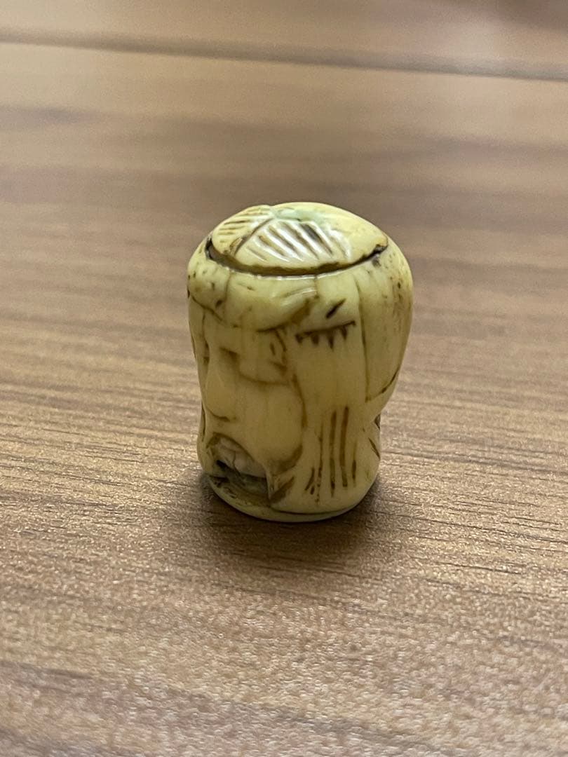 アンティーク メメント・モリ　キリスト　スケルトン　ロザリービーズ　骨　レア