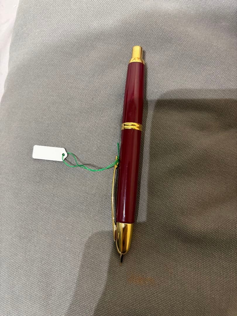 PILOT 万年筆 バーガンディ 18金 M/B