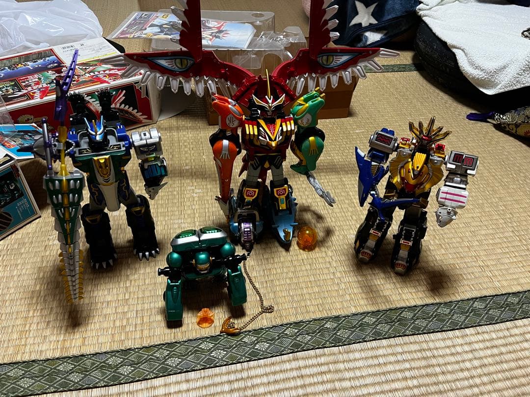 ガオレンジャー　合体ロボ　パワーアニマル