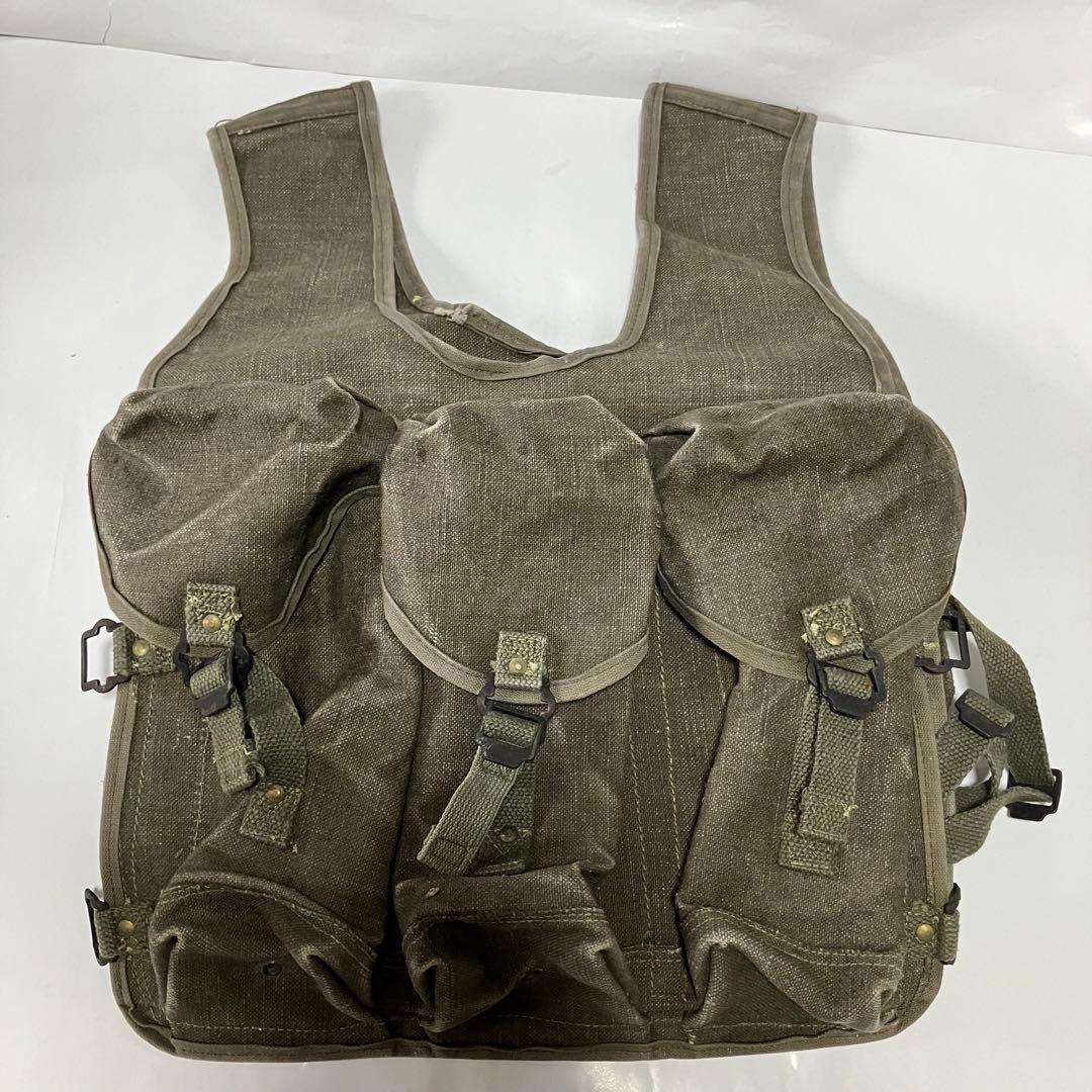 フランス軍　グレネードベスト　希少　レア　実物　50's 官給品　仏軍