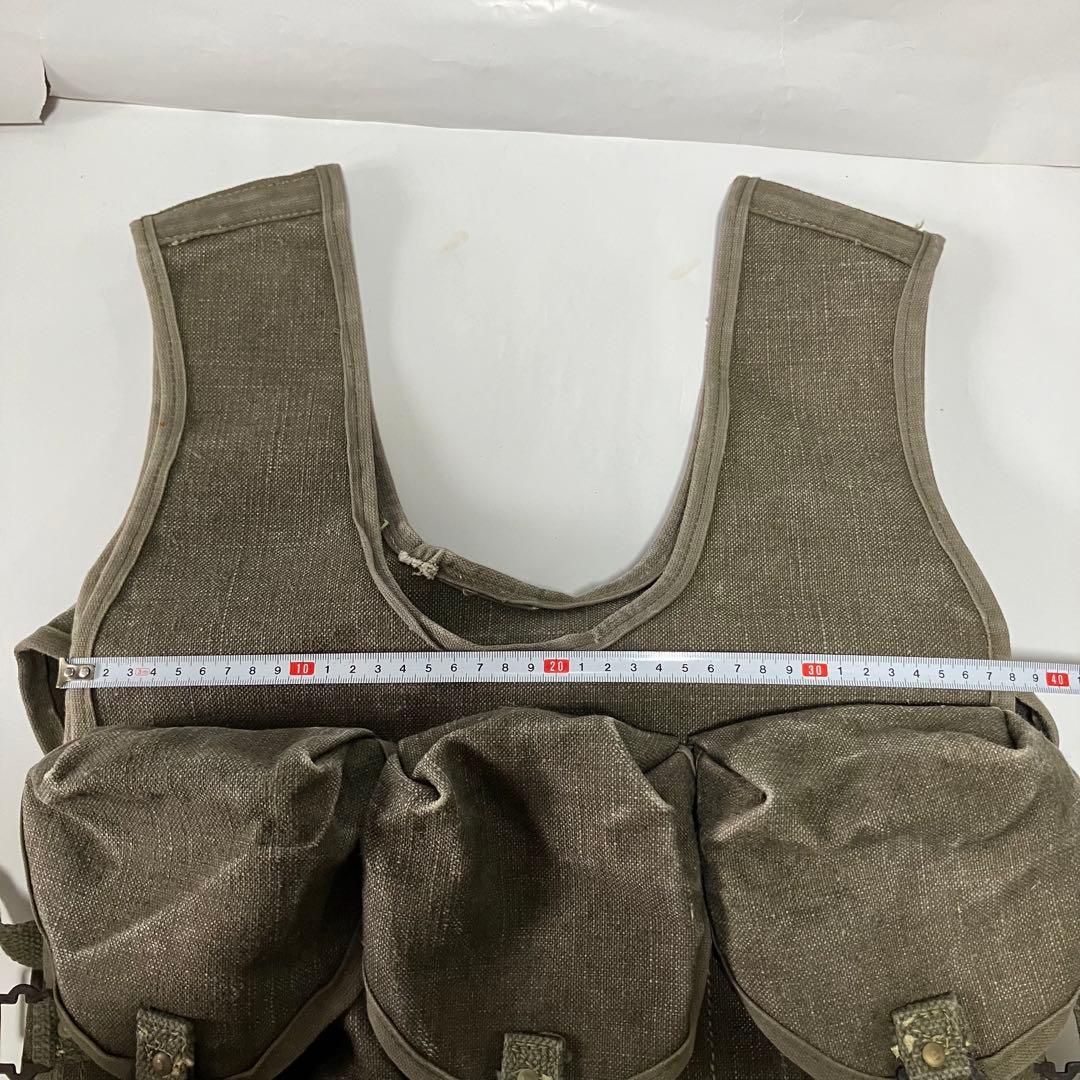 フランス軍　グレネードベスト　希少　レア　実物　50's 官給品　仏軍