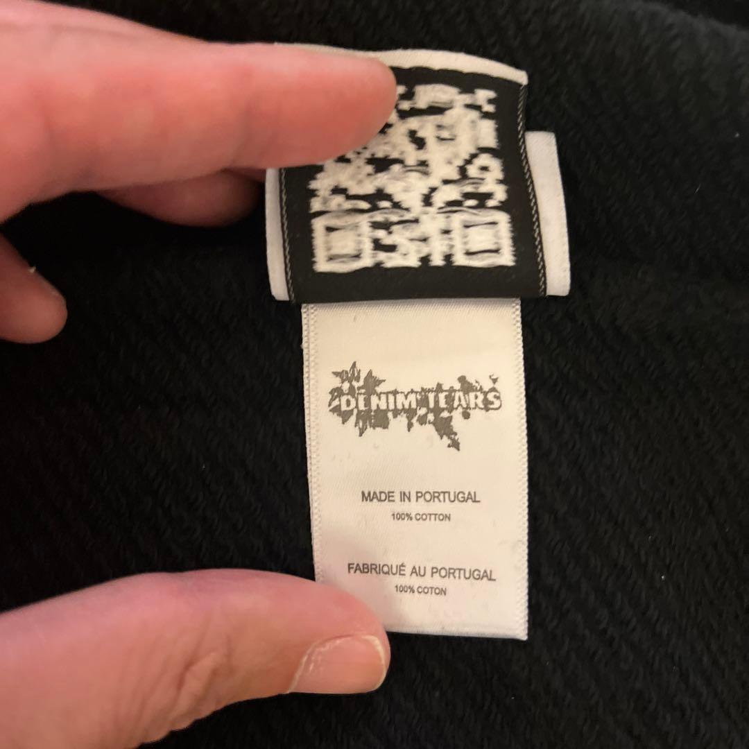 【極美品】 DENIM TEARS ジップ パーカー Lサイズ