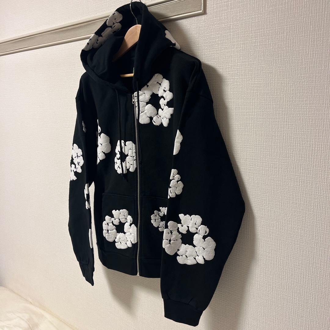 【極美品】 DENIM TEARS ジップ パーカー Lサイズ