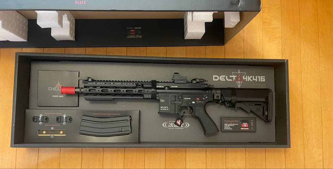 次世代電動ガンHK416デルタカスタムブラック