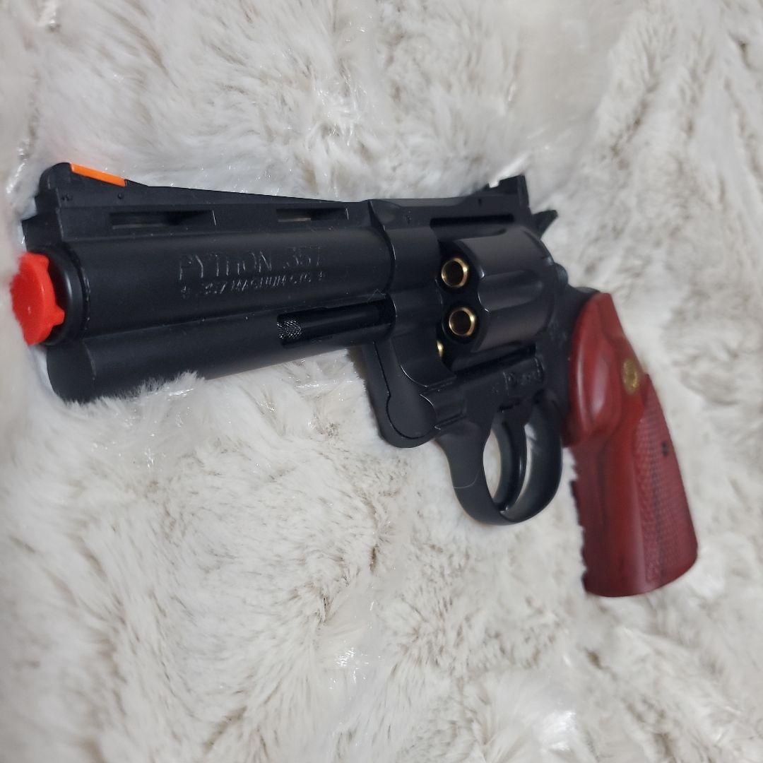 クラウンモデル リボルバー No14 コルト パイソン 4インチ　カートリッジ付