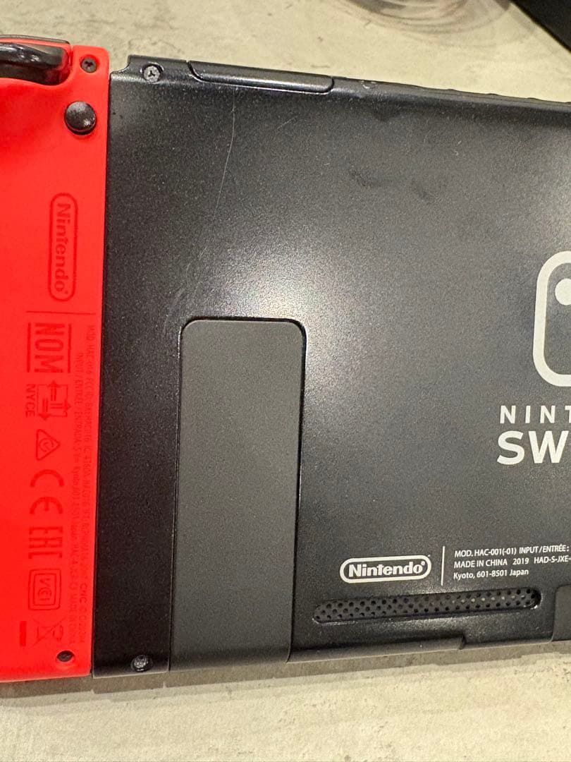 Nintendo Switch 本体(箱+付属品)ネオンブルー/ネオンレッド