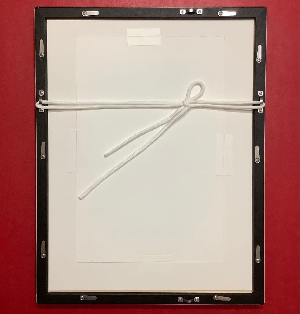 不思議の国のアリス 堀千里 絵画 版画 額縁 額装 アート 希少 声優 中島千里