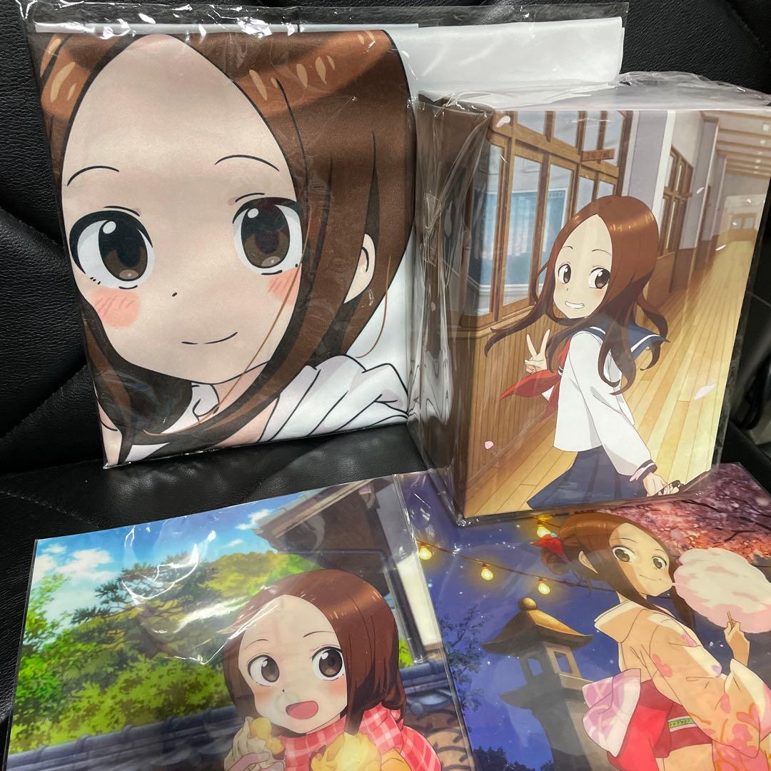 からかい上手の高木さん 描き下ろし等身寝ころび布ポスター　全巻収納BOX 非売品