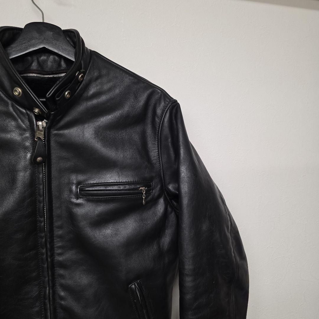 Schott ショット641 USA製レザーシングルレイダースジャケットライナー