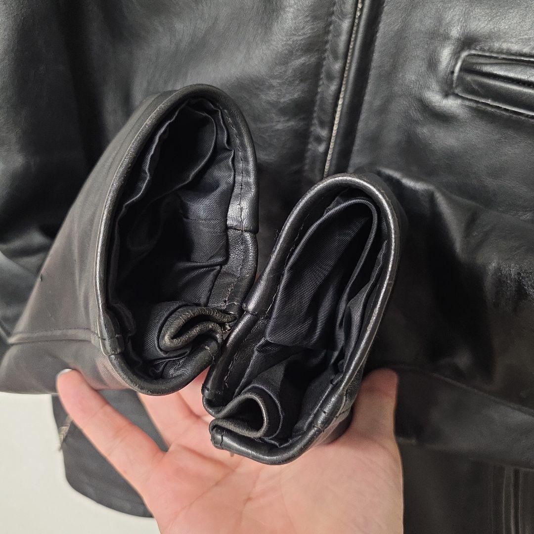 Schott ショット641 USA製レザーシングルレイダースジャケットライナー