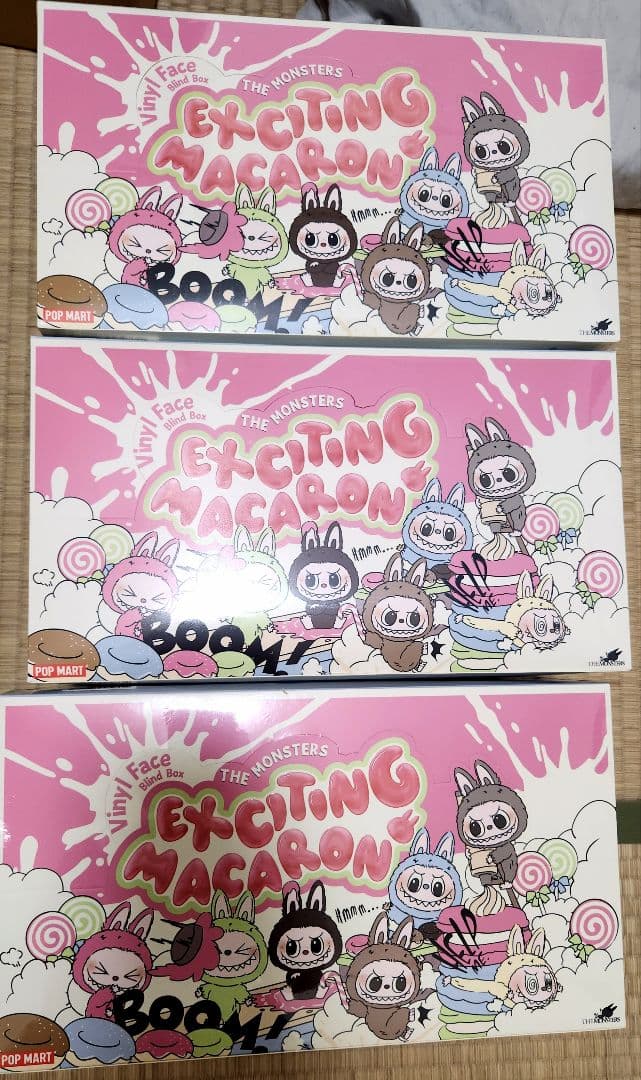 ぬいぐるみ POPMART LABUBU THE MONSTERS 3Box