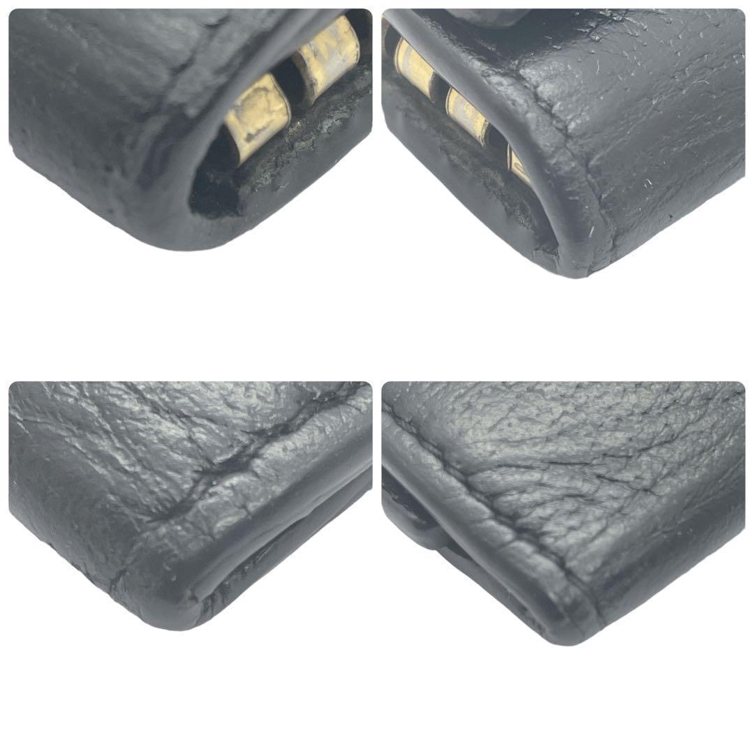 【美品】グッチ　6連 キーケース アニマリエ ビー　蜂　 ブラック