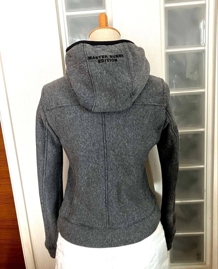 み*ゆ様 マスターバニー ジャケット パーカー 裏起毛 冬 グレー