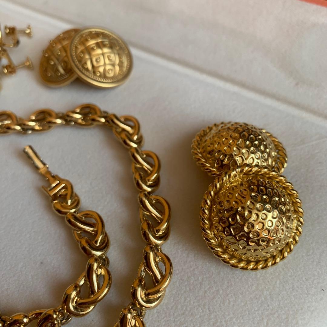 ゴールドジュエリーセット 9点入り