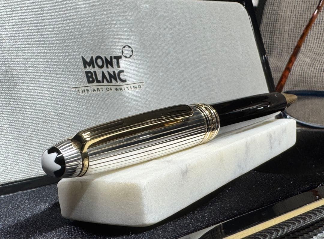 【極美品】モンブランNo17329 ソリテール・ドゥエ・ボールペン