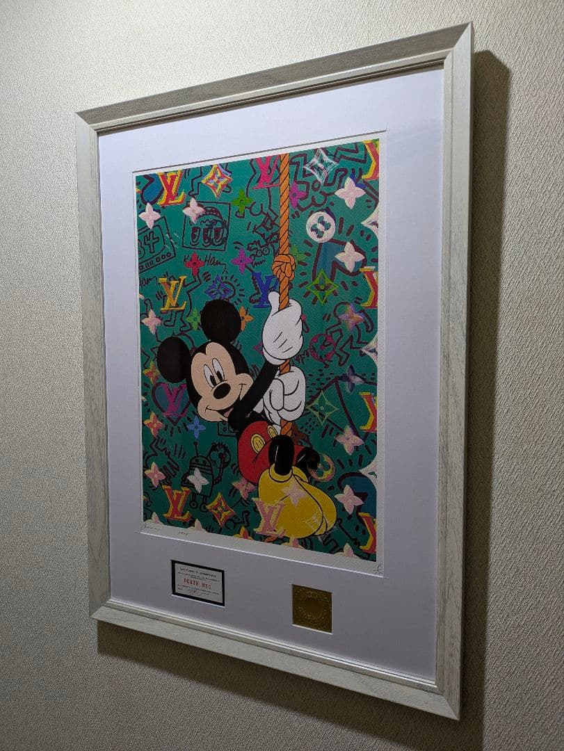 【なるみ】【額装セット】【DEATH NYC】Snoopy