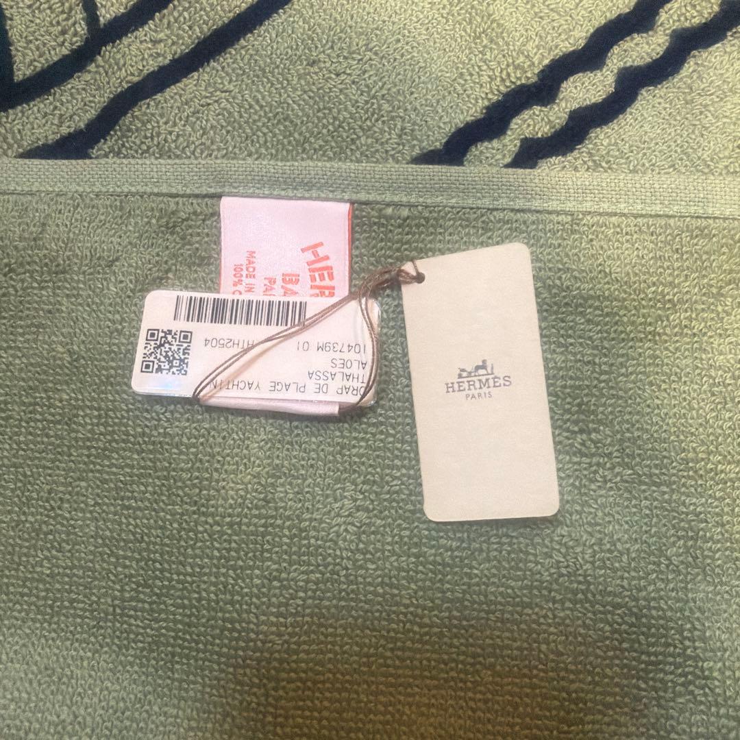 HERMES-PARIS ボートデザイン バスタオル　2025