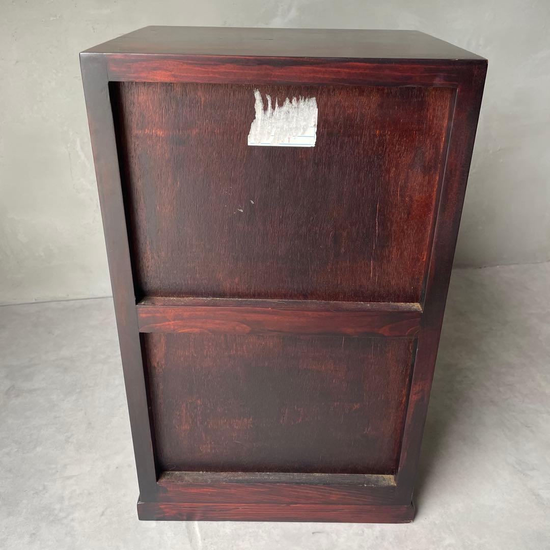 仙台箪笥　時代箪笥　和風家具　キャビネット　木製　レトロ　鍵つき