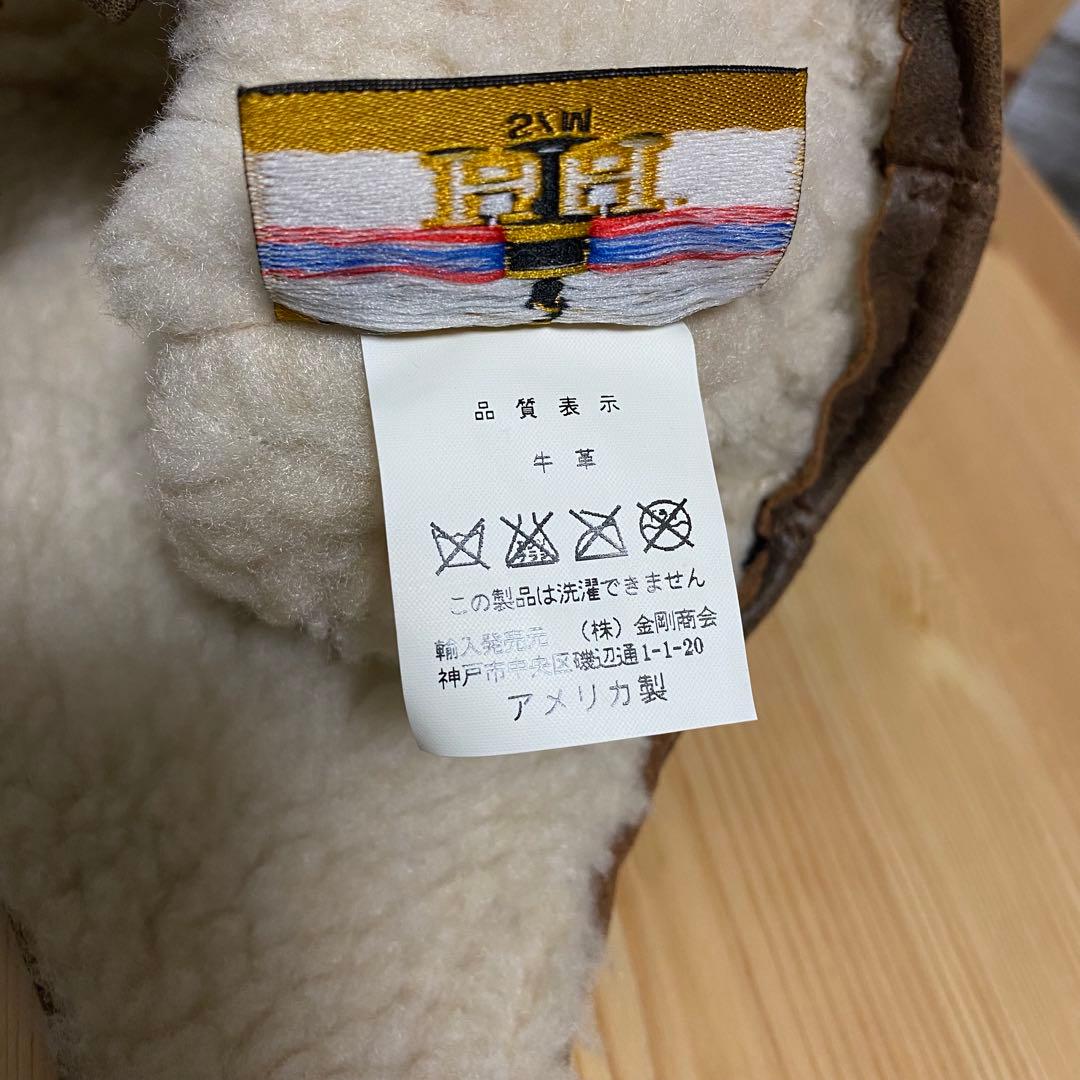 HENSCHEL パイロットキャップ sizeS/M アメリカ製 ムートン