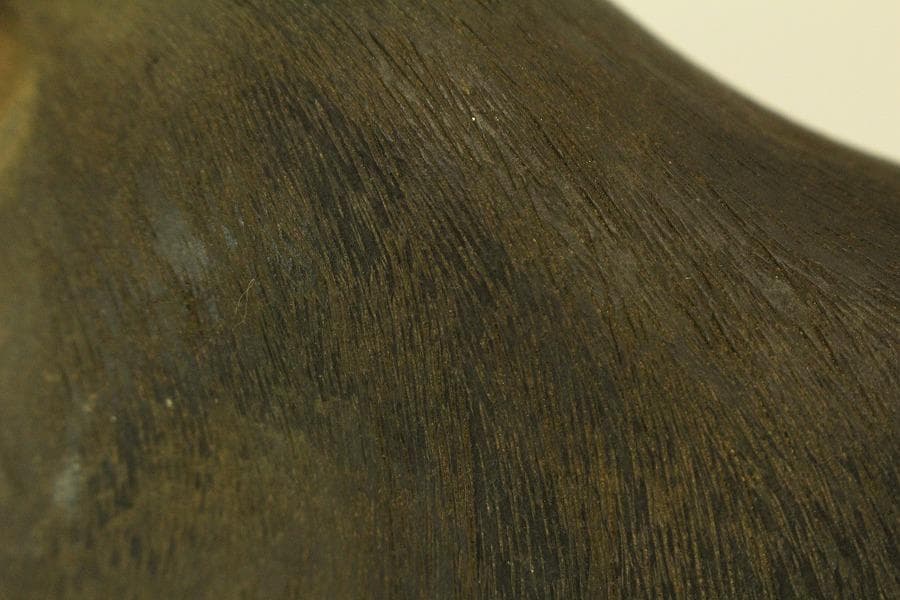 中国美術 紫泥 猪 細密 置物 骨董(LC982)